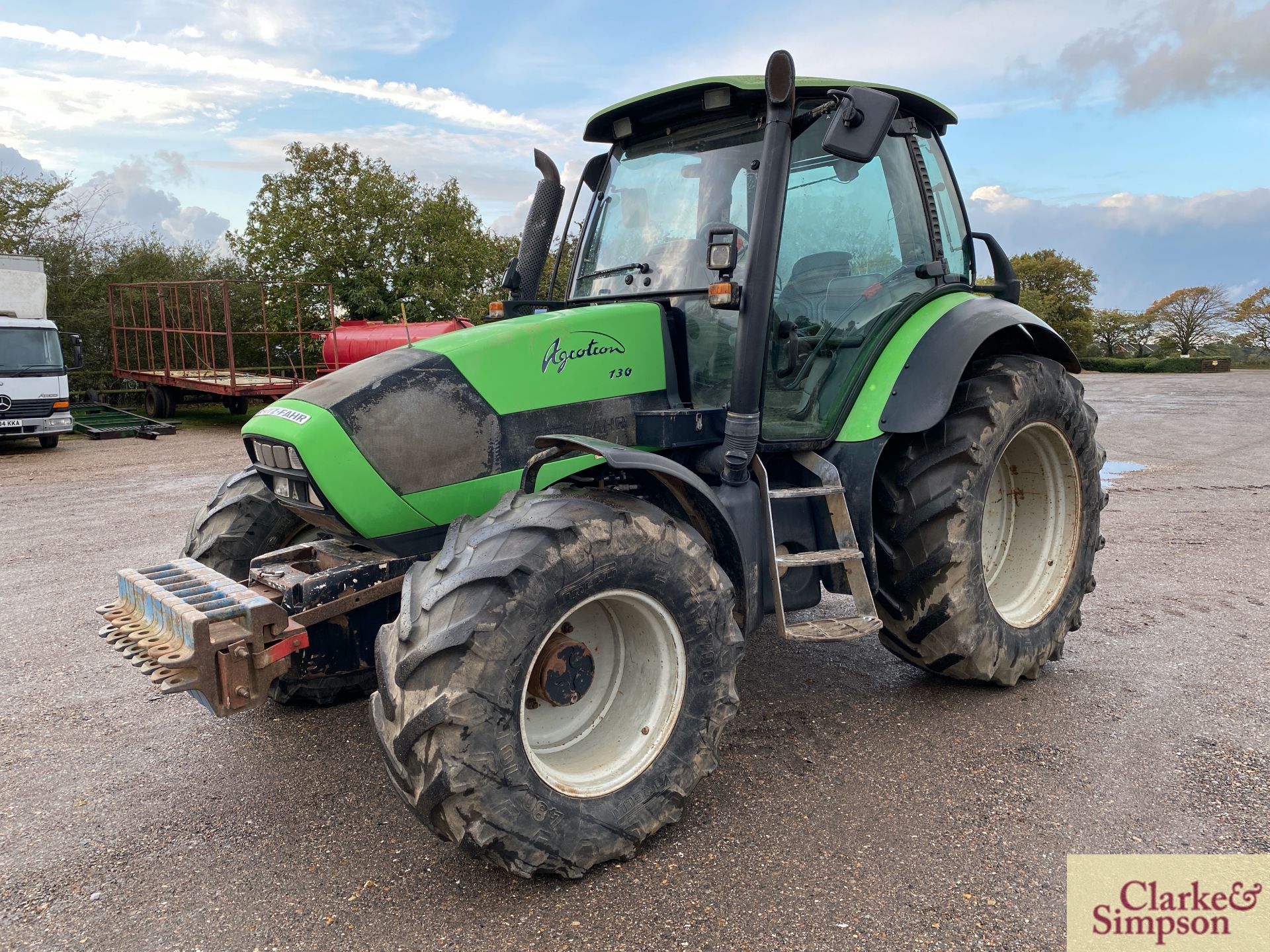 Deutz-Fahr Agrotron 130 4WD tractor. Registration AY56 EEU. Date of first registration 09/2006. - Image 3 of 59