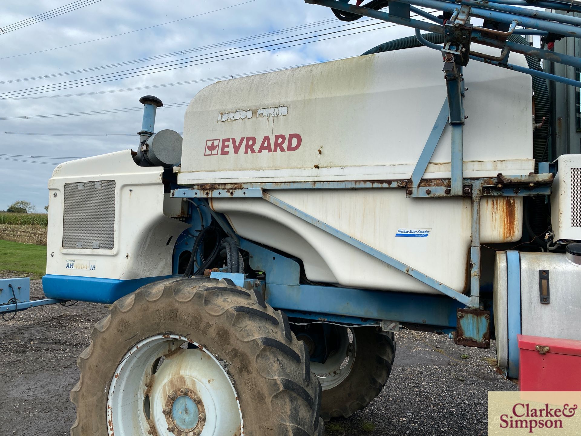 Evrard AHM 4004 24m 4WD self-propelled sprayer. Registration T371 JDX (no paperwork), Date of - Image 26 of 42