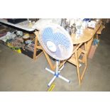 A floor standing fan