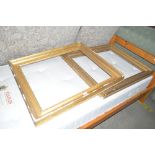 Two gilt picture frames
