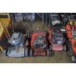 Three lawn mowers for spares and repairs, to inclu