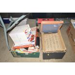 Two boxes of various sundries