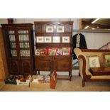 A 20th Century oak dresser fitted two drawers belo