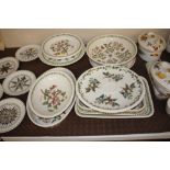 A quantity of Portmeirion "Botanic Garden" china t