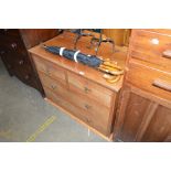 A Maple & Co chest fitted two short over two long