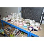 A large quantity of various teaware to include Roy