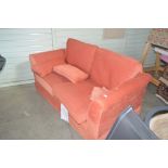 A modern two seater settee