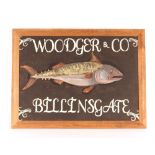 Wodger & Co. Billingsgate painted advertising pict