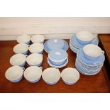 A quantity of Villeroy & Boch "Skyblue" porcelain