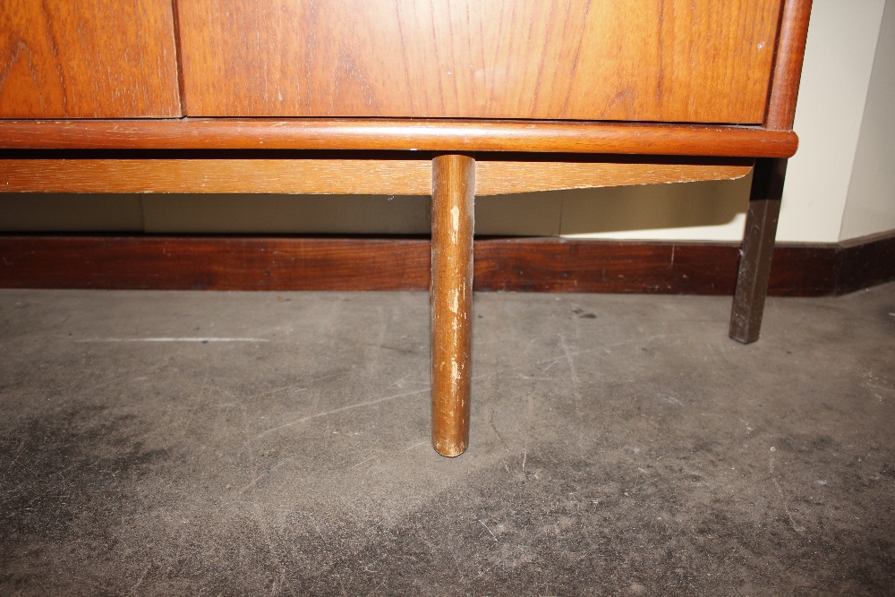 A teak G-plan sideboard fitted central drawer and - Image 7 of 10