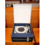 A Fidelity auto change record player circa 1960's