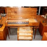 A John Morley of London clavichord No. 1753 in mah