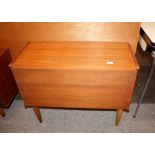 A teak G-plan design chest of three long drawers,