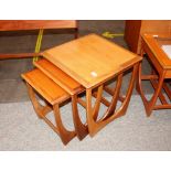 A nest of three G-plan design occasional tables ra