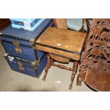 A Victorian walnut and inlaid work table with lift