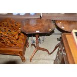 A 19th Century mahogany tripod table