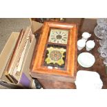 A 19th Century American mahogany cased wall clock