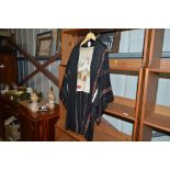 A short Kimono the interior lining decorated with