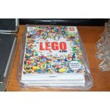 Three books relating to Lego