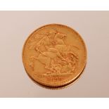 A Queen Victoria gold Sovereign 1898