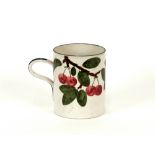 A Wemyss ware mug, retailed by T Goode & Co. South Audley Street, London, 14cm high