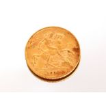 A 1911 half Sovereign