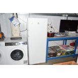 An Indesit fridge