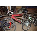 A Gent's Falcon mountain bike; and a Falcon boys m