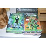 A quantity of Green Lantern comics