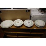 A quantity of Falconware dinnerware