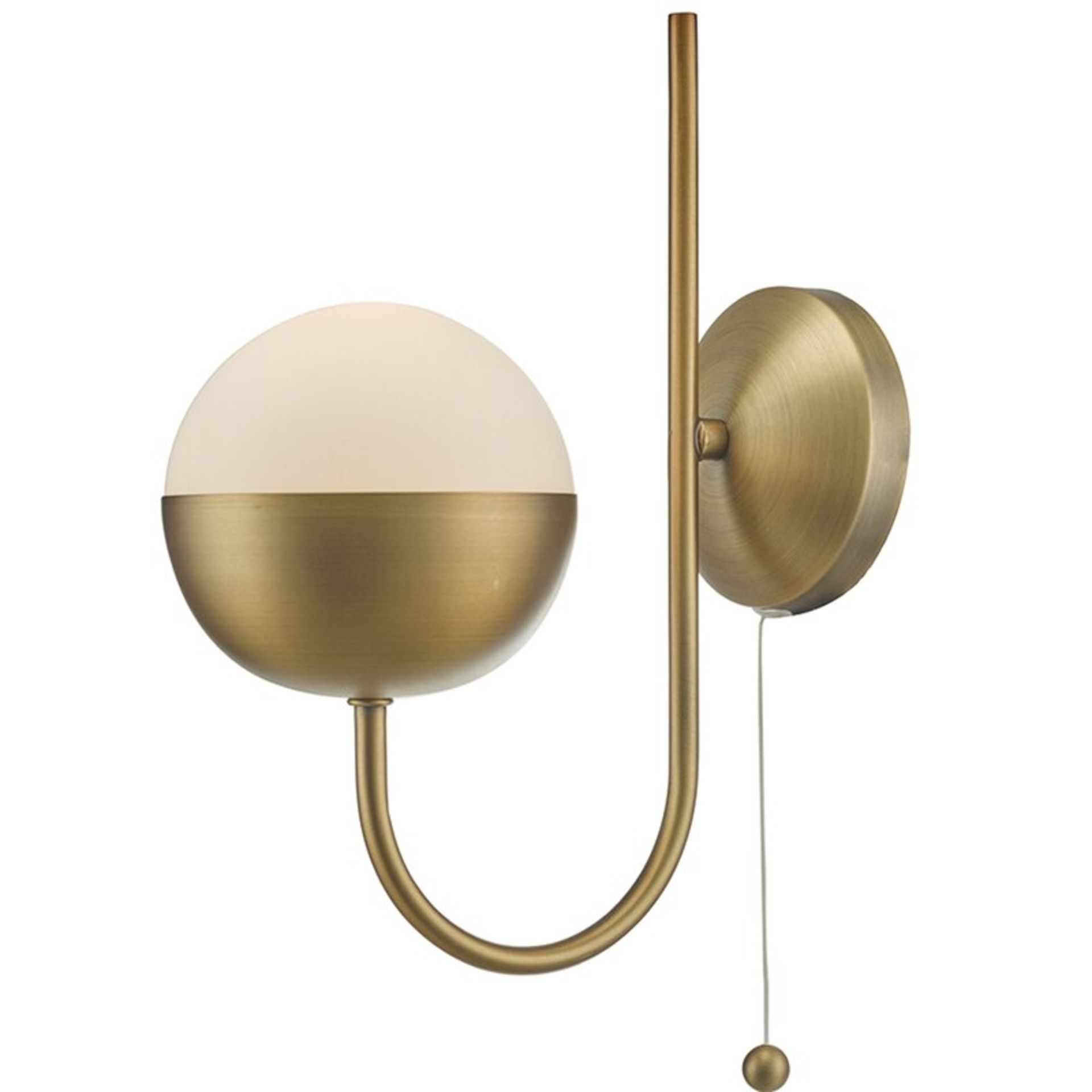 Selena 1-Light Armed Sconce by George Oliver