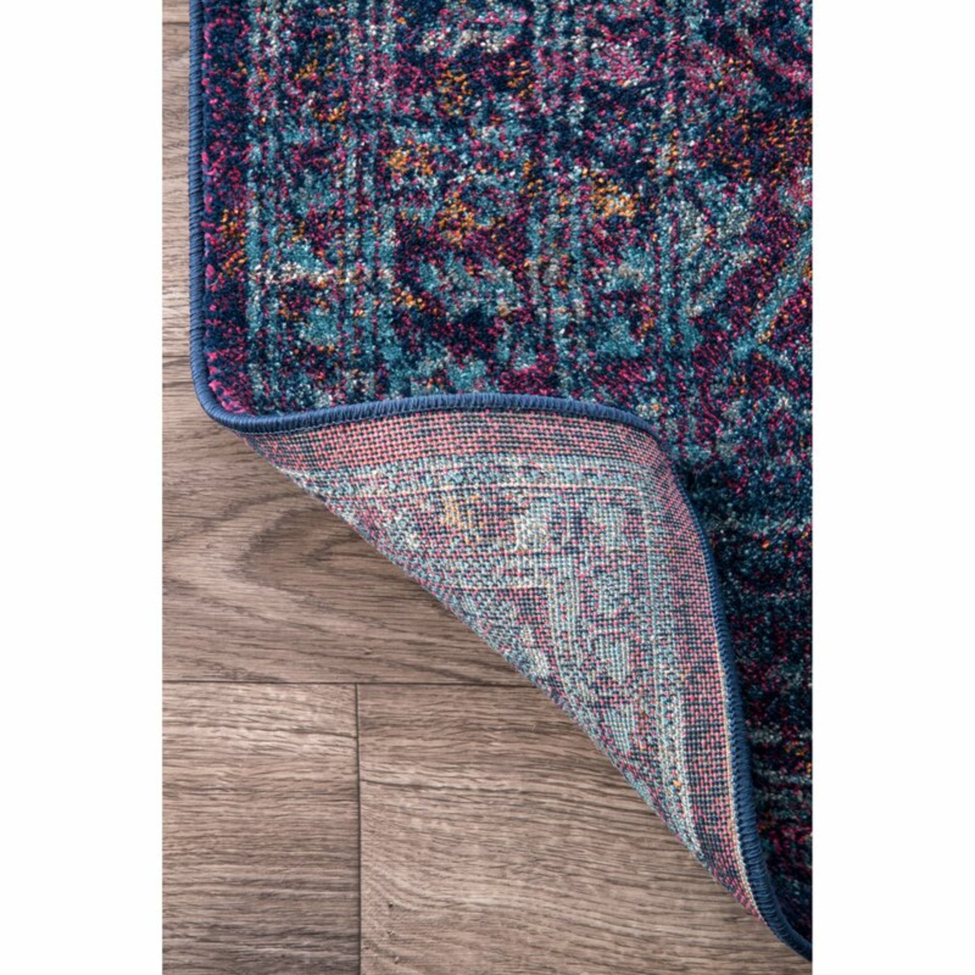 Daveney Purple Rug, - Image 3 of 4