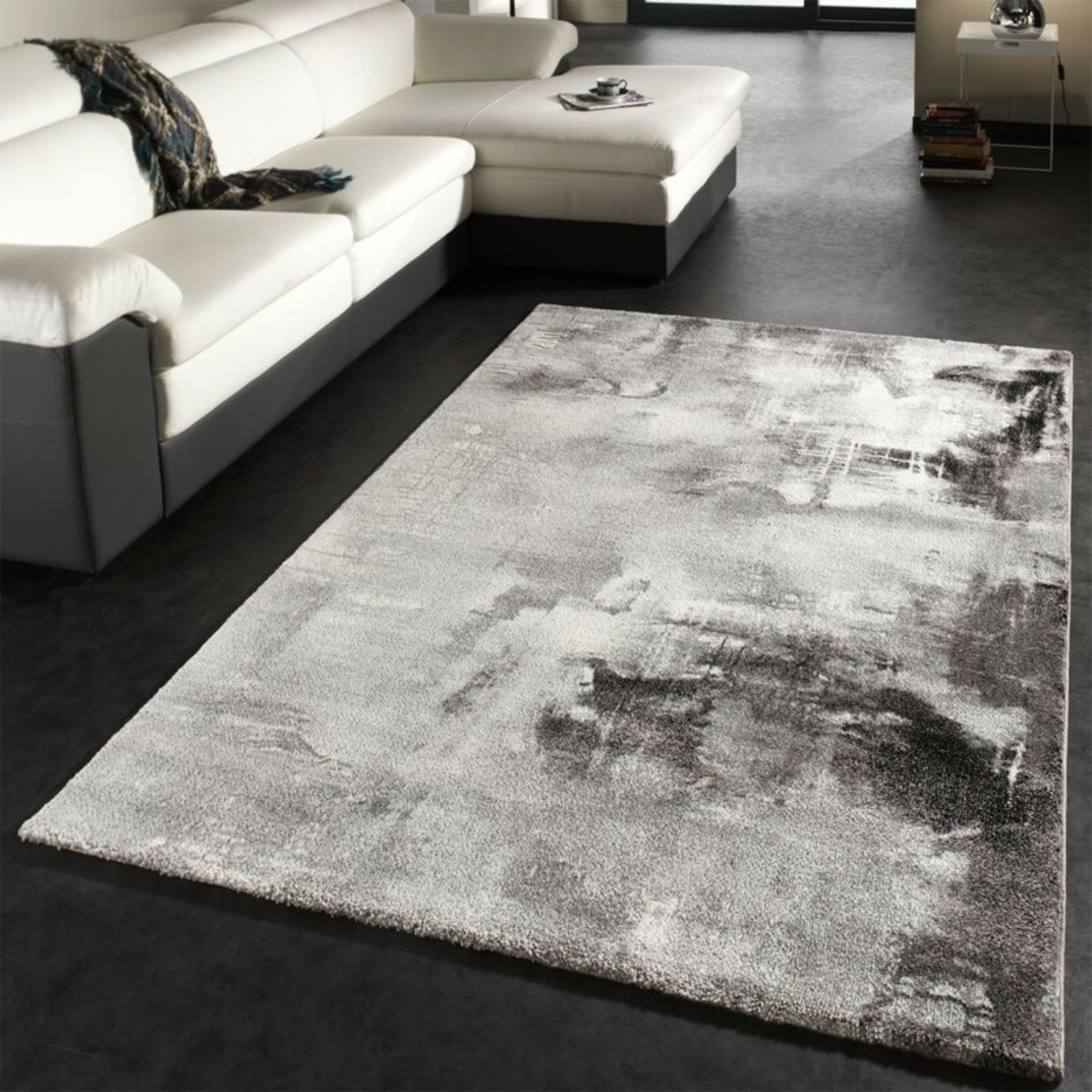 Saunders Grey Rug by Longweave