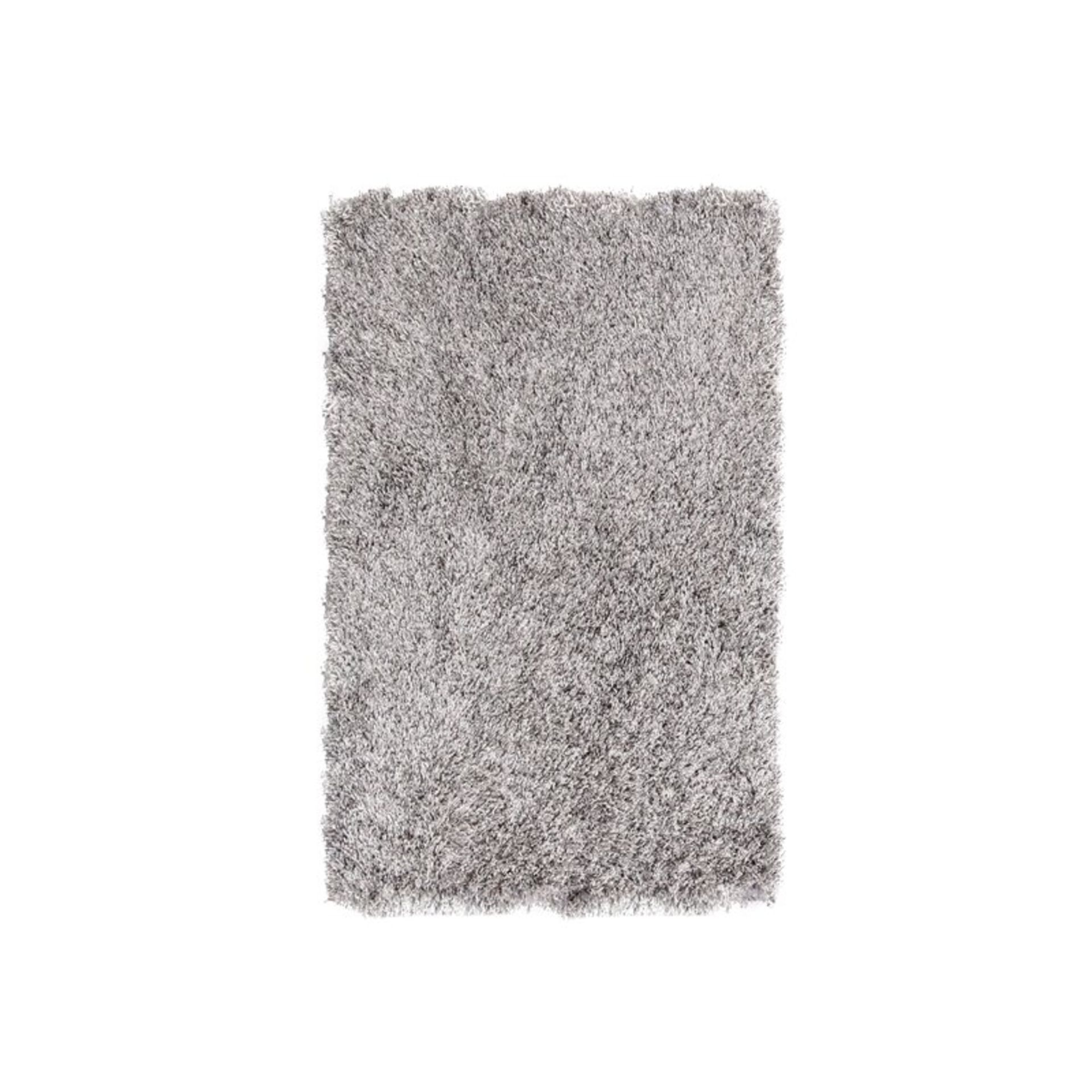 Sutterfield Shag Silver Rug by Brayden Studio,