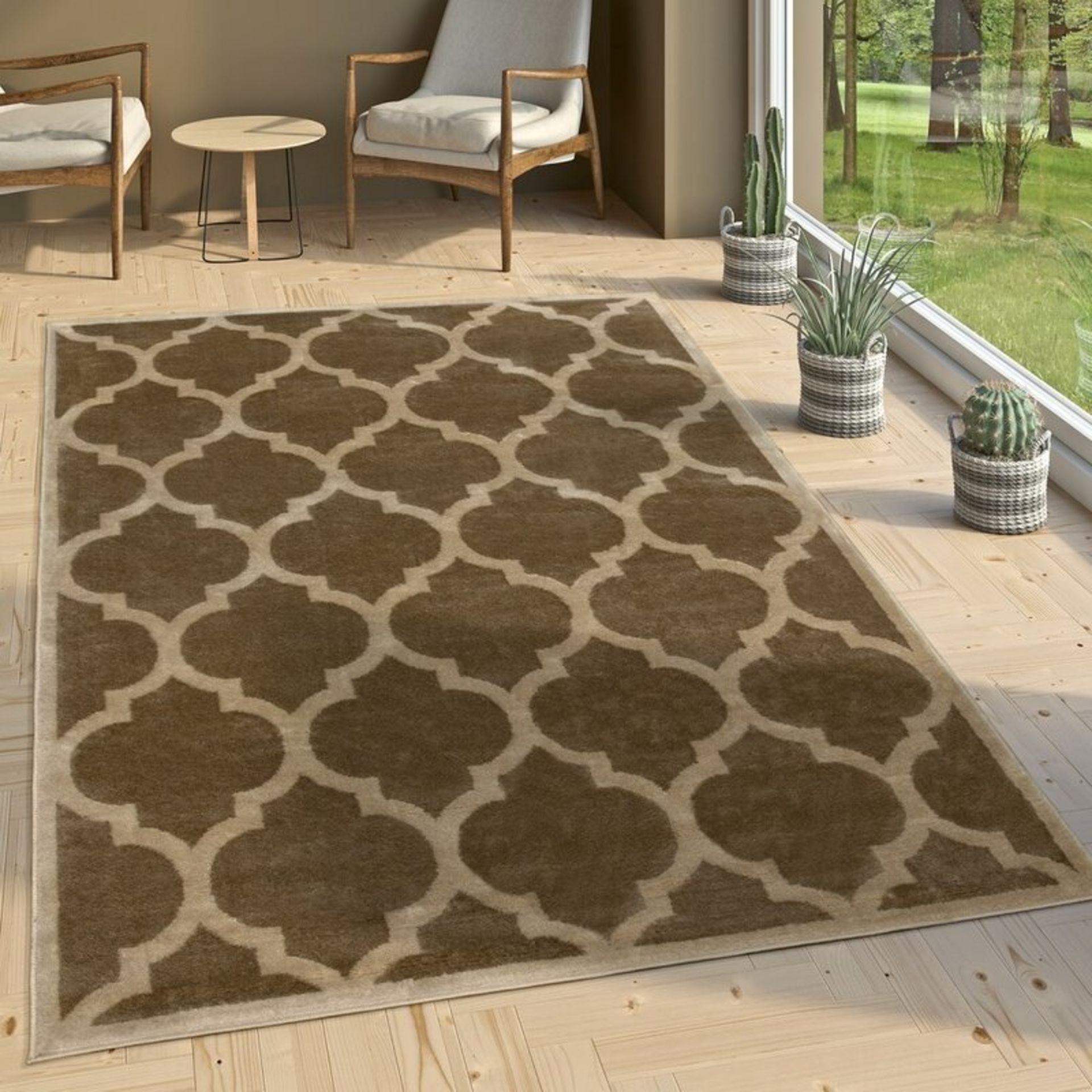 Eggleston Brown Rug by Longweave