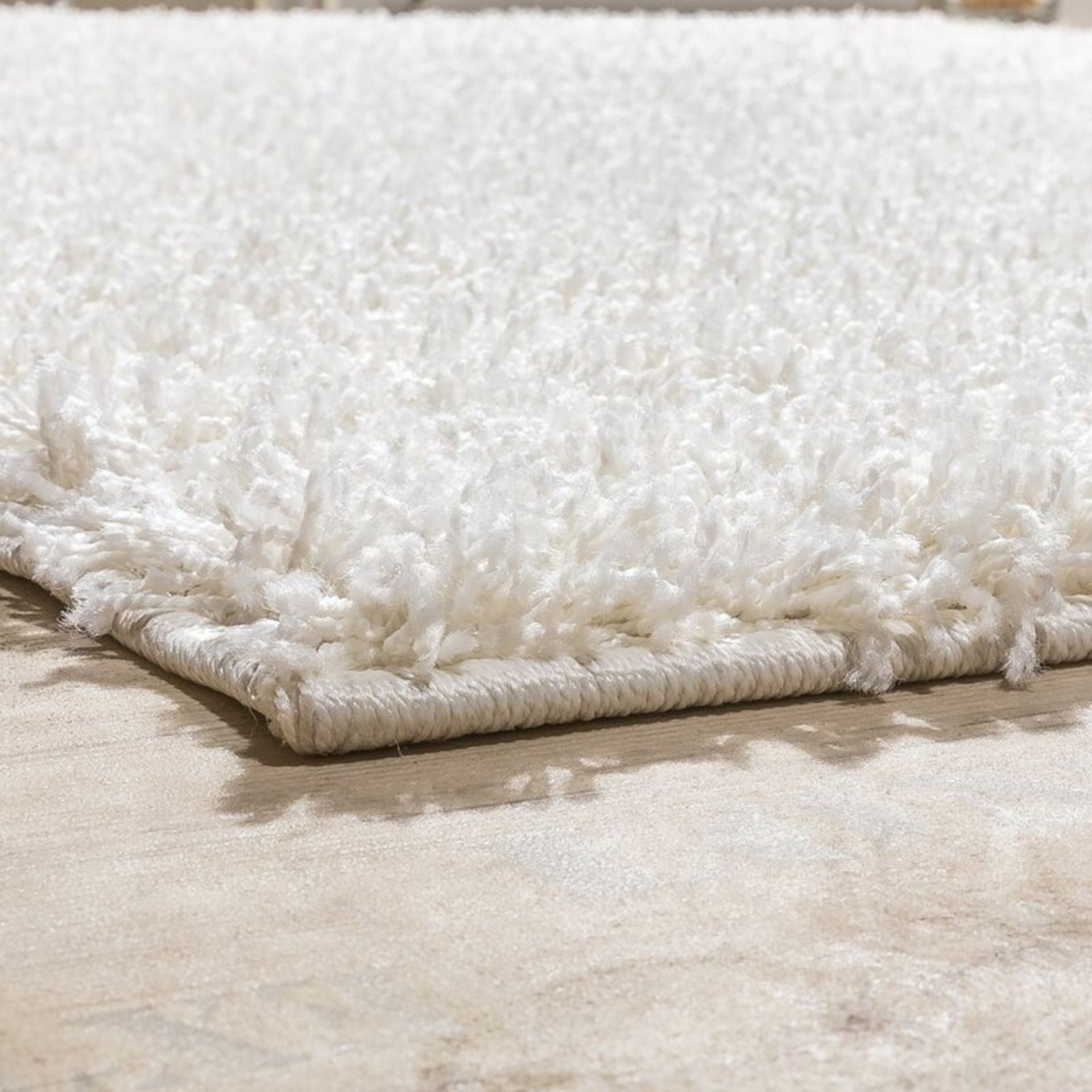 Epperson Shag Cream Rug by Longweave, - Image 3 of 3