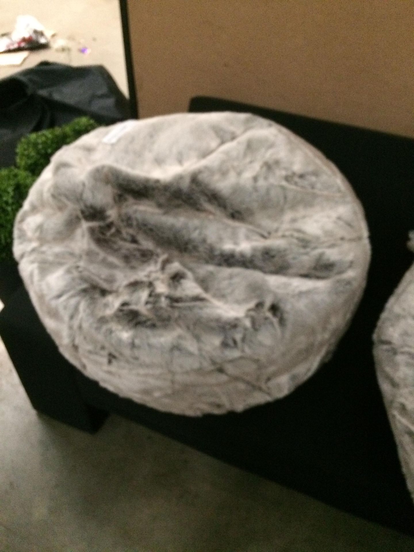 Faux Fur Bean Bag Chair by Hokku Designs