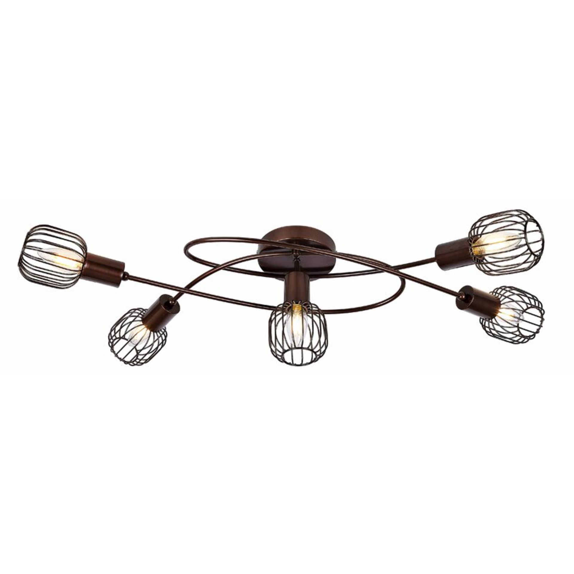 Akin 5 Light Semi Flush Mount by dCor design