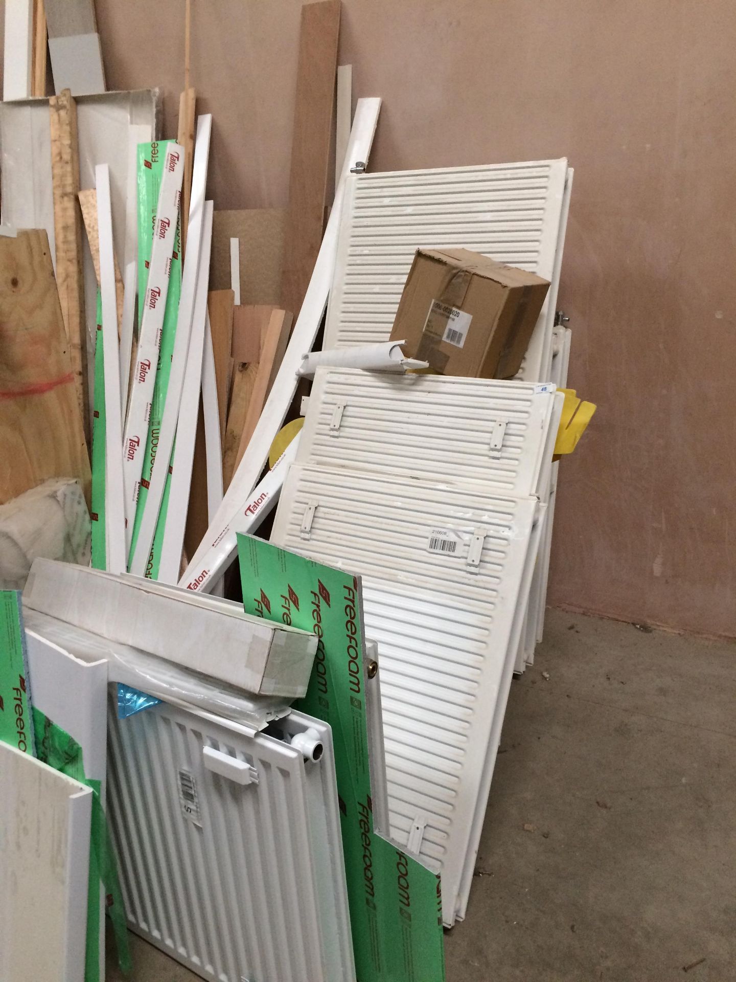 13 x assorted second hand radiators (loc