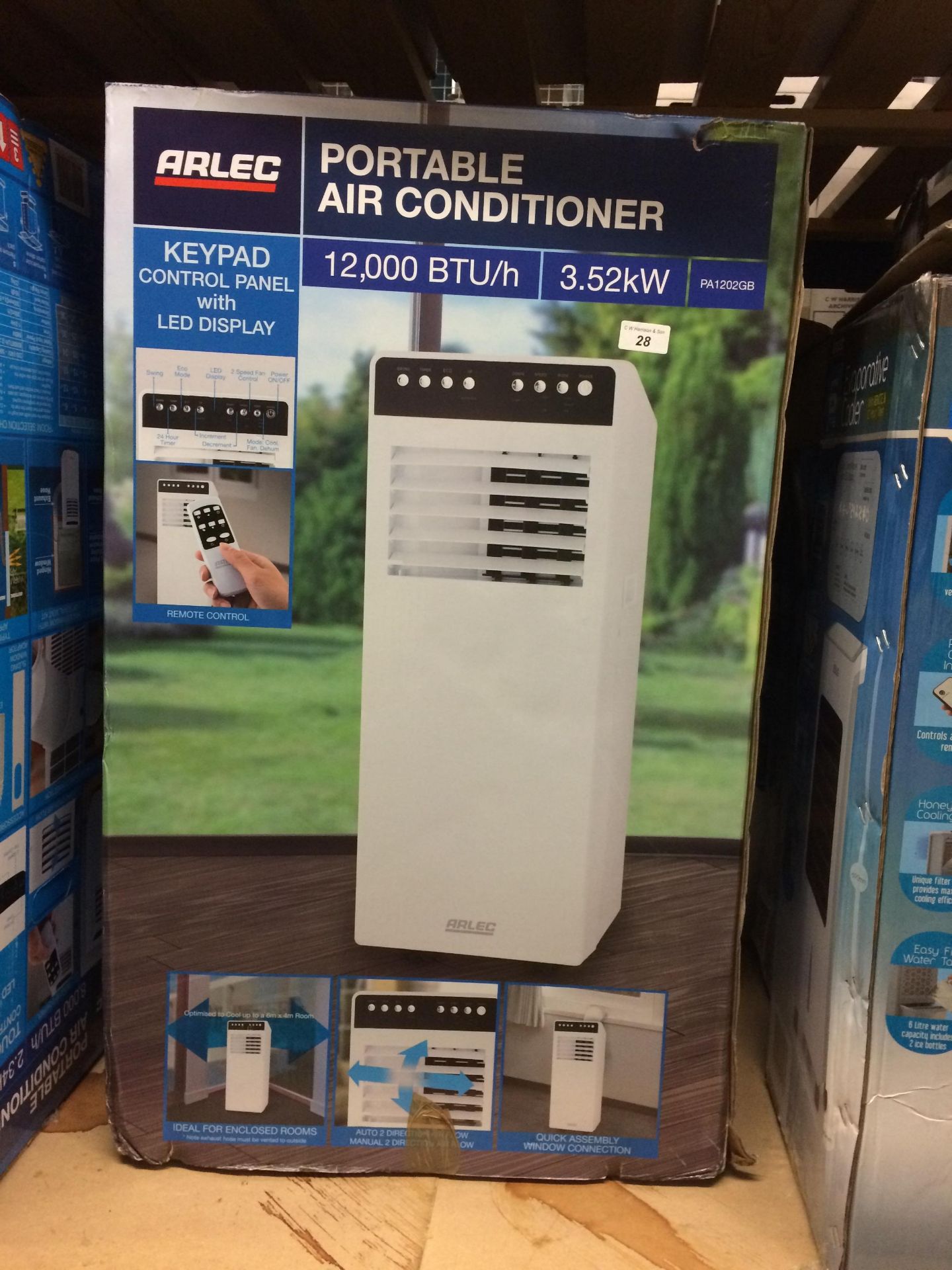 Arlec 12,000 portable air conditioner