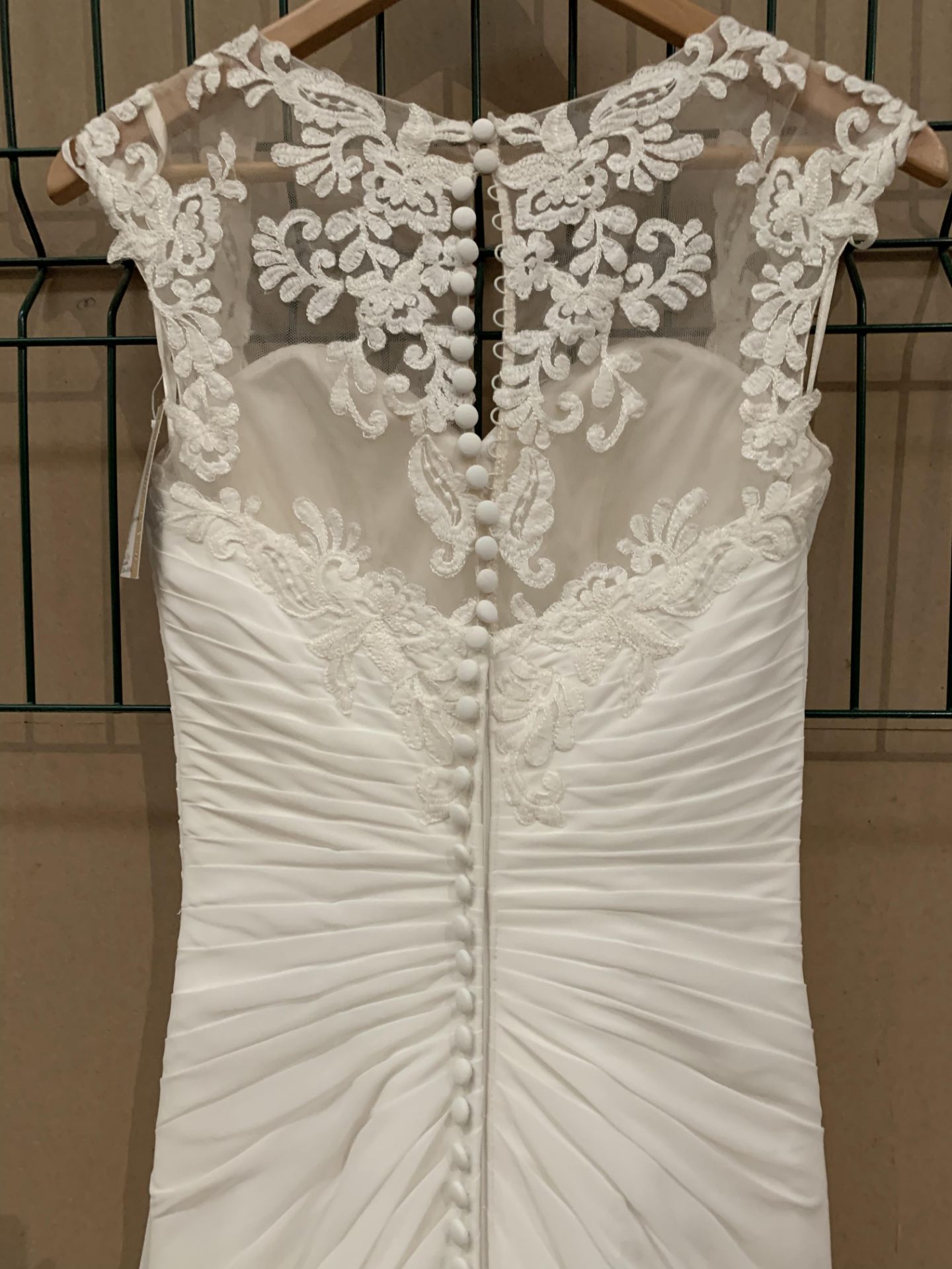 A wedding dress by Romantica, Milan Collection, model WW323, ivory, size 8, - Image 3 of 4