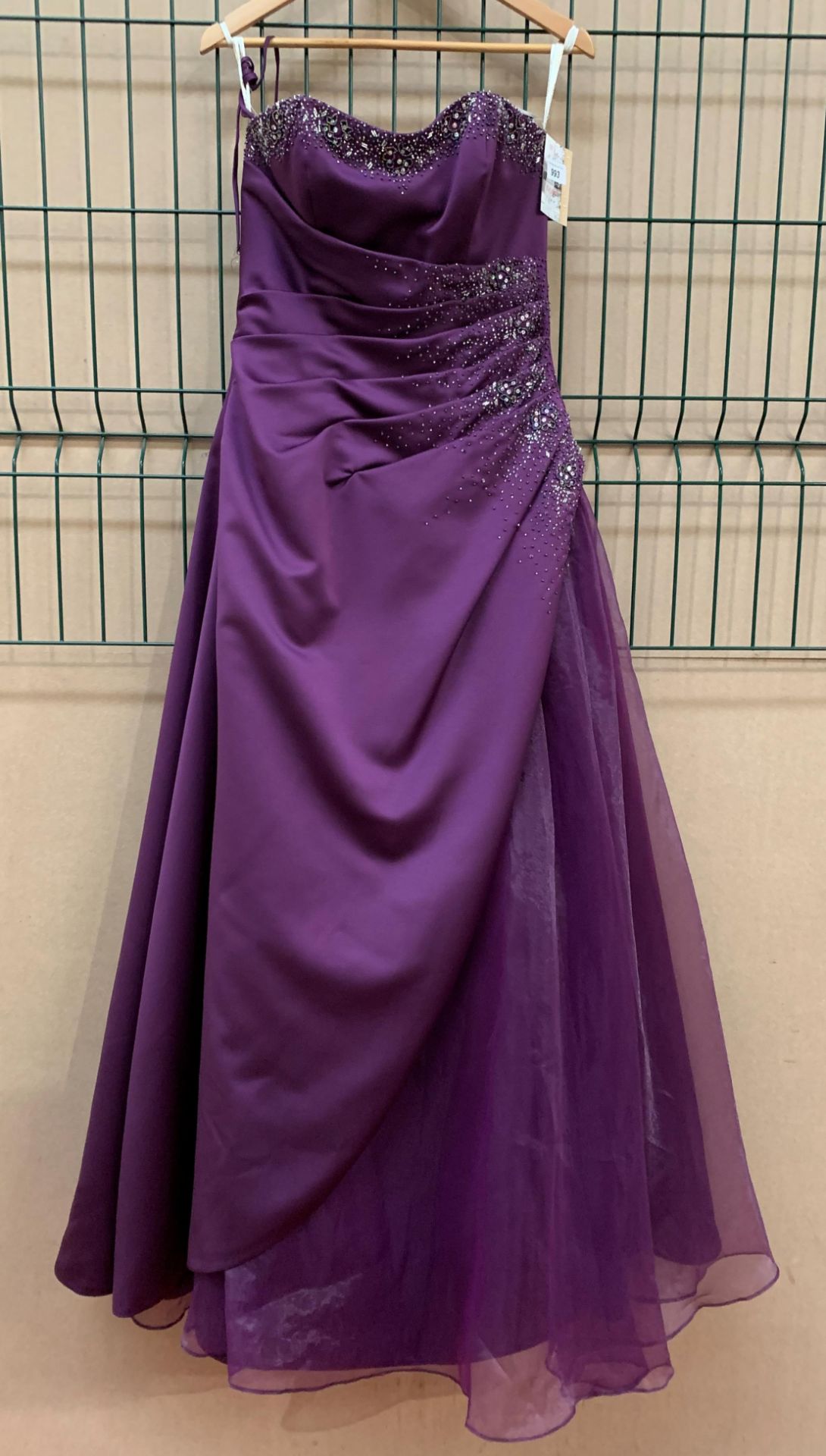 A bridesmaid/prom dress by Forever Yours, Chloe, passion, size 8,