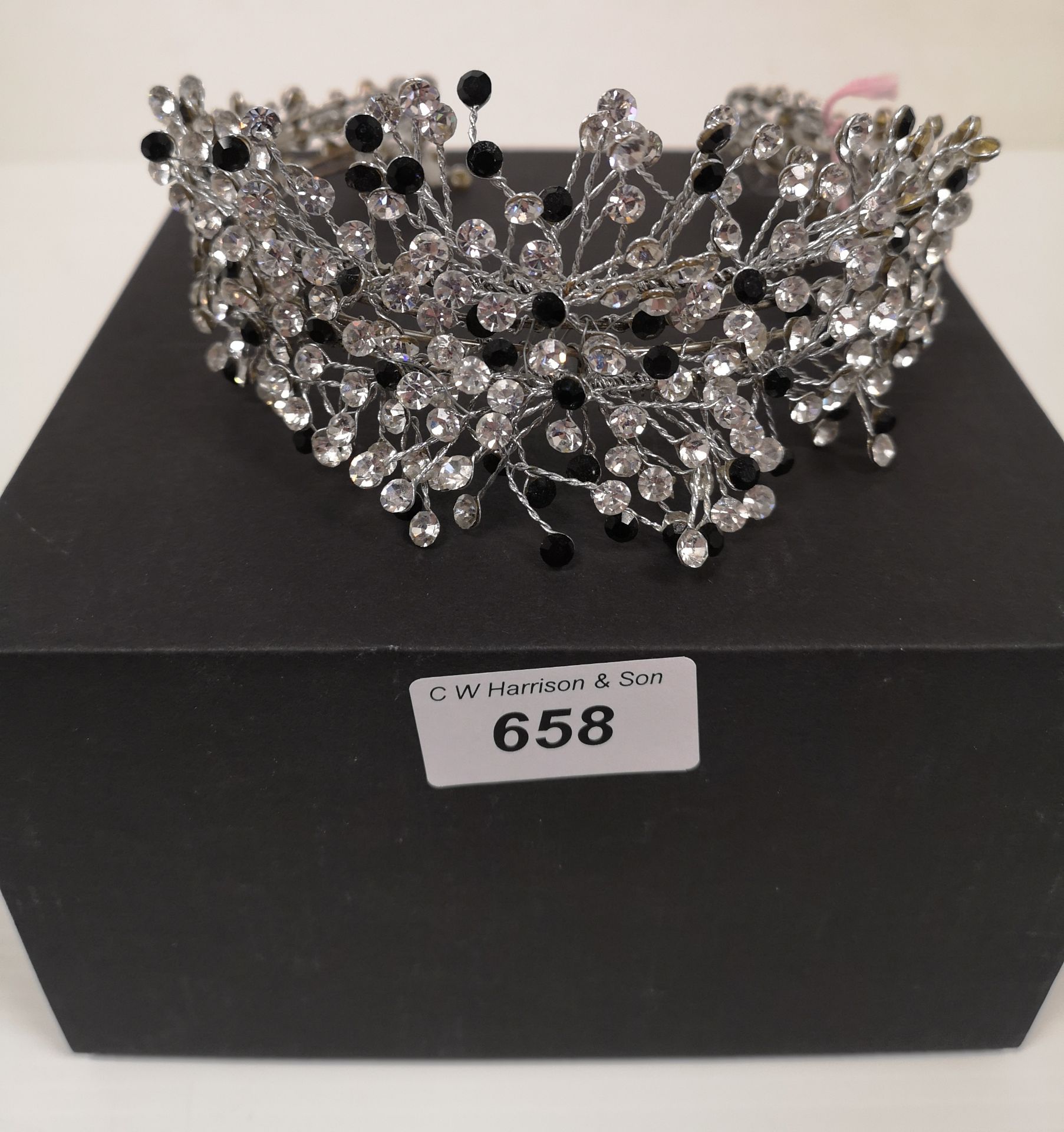 Bridal headband/tiara by Halo & Co RRP £225 (boxed)