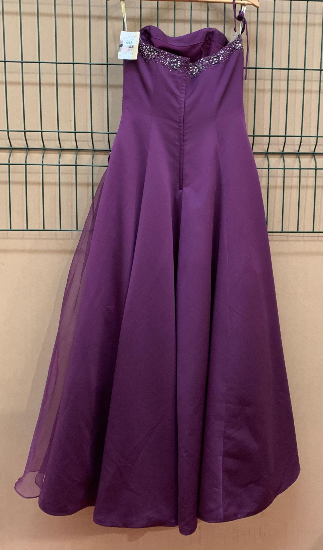A bridesmaid/prom dress by Forever Yours, Chloe, passion, size 8, - Image 2 of 2