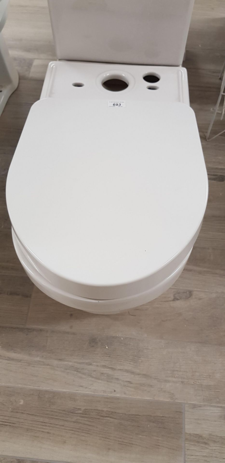 toilet pan and seat