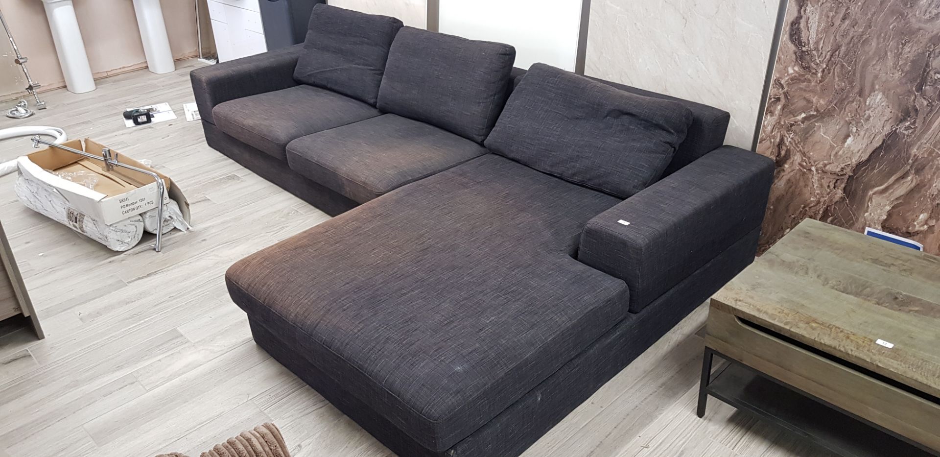 Large ‘L’ sofa