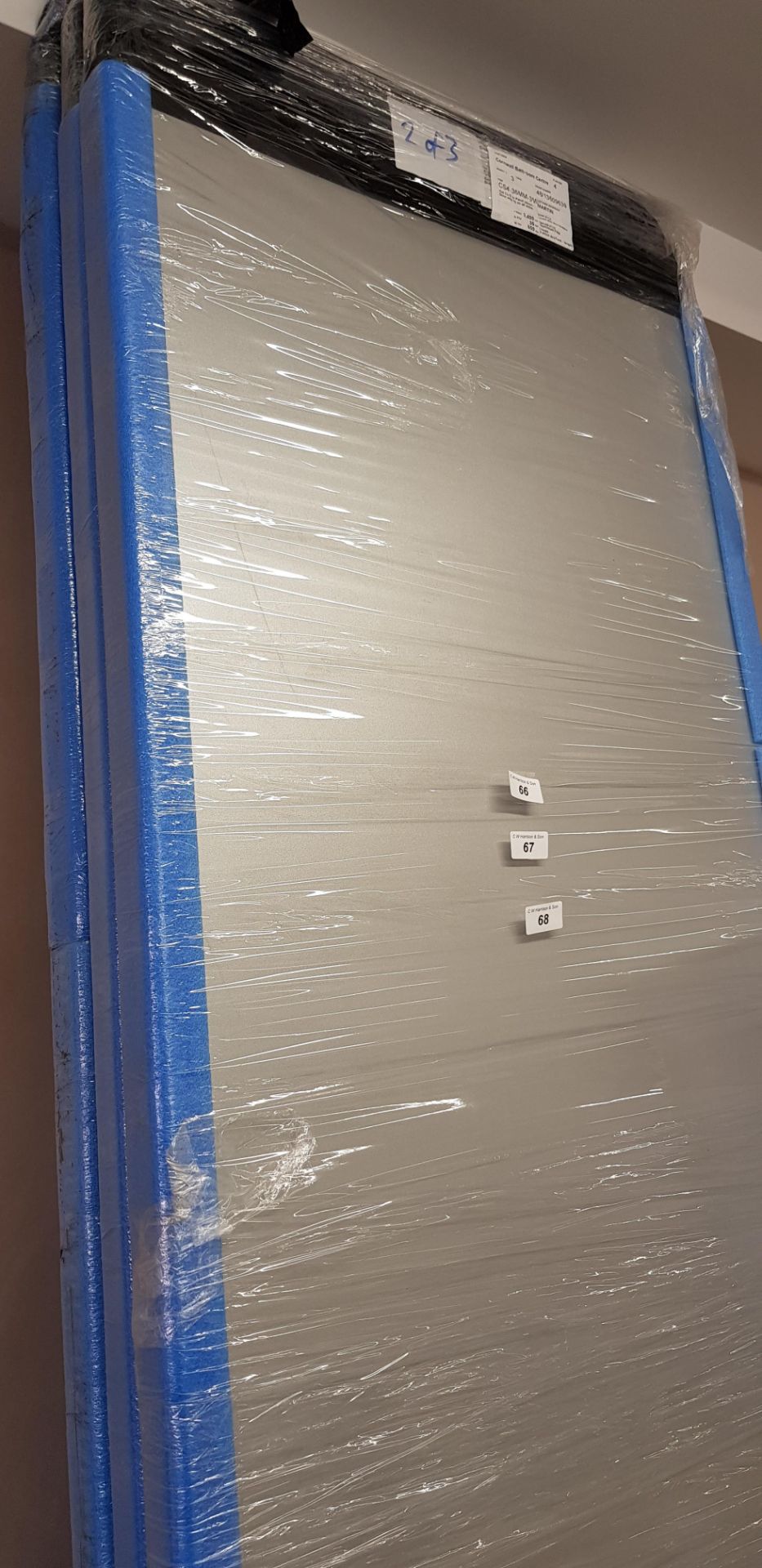 2400 x 650 x 36mm,