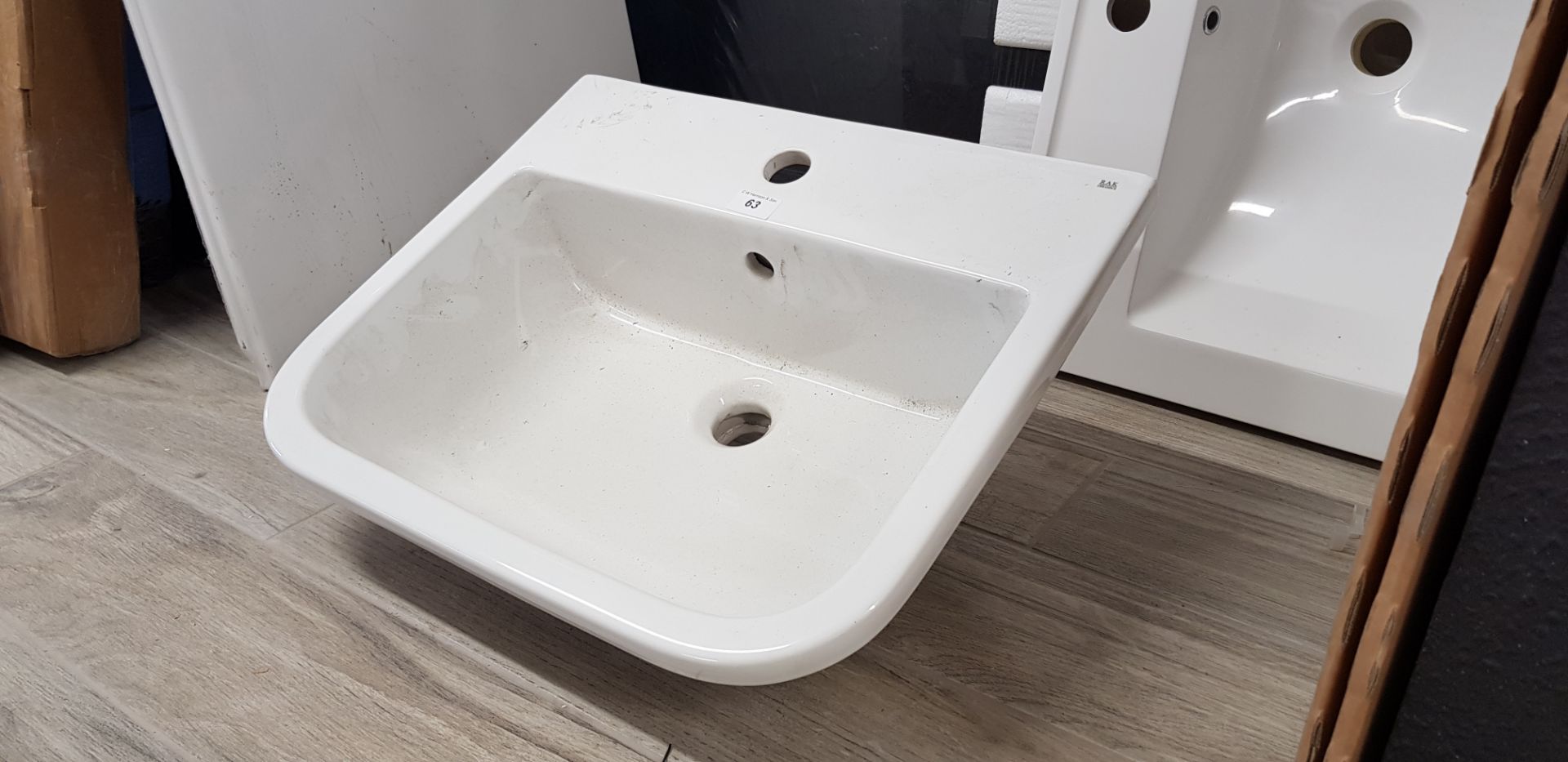 500 x 430mm inset designer ‘RAK’ basin