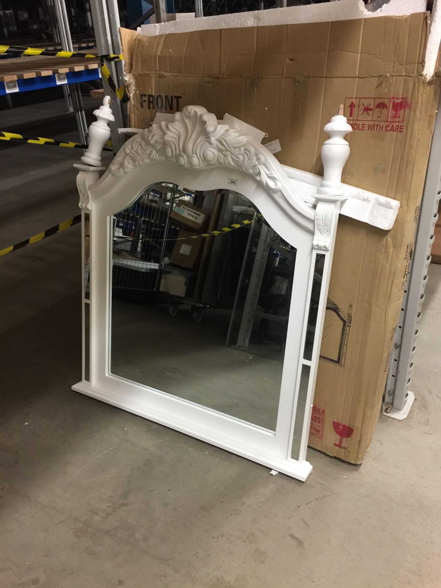 Eastcotts Arched Mirror by Astoria Grand - damaged