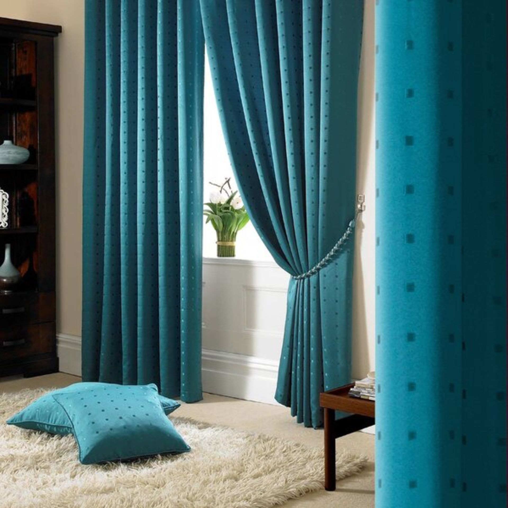 Keaton Madison Pencil Pleat Room Darkeni